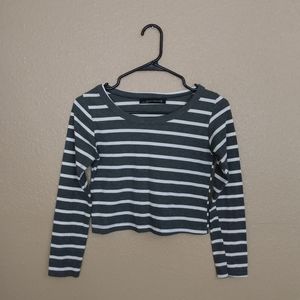 Zara Striped Basic Top